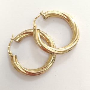 ARRACADAS PAR ORO 14 K 4,00 GRMS (SEMINUEVO)