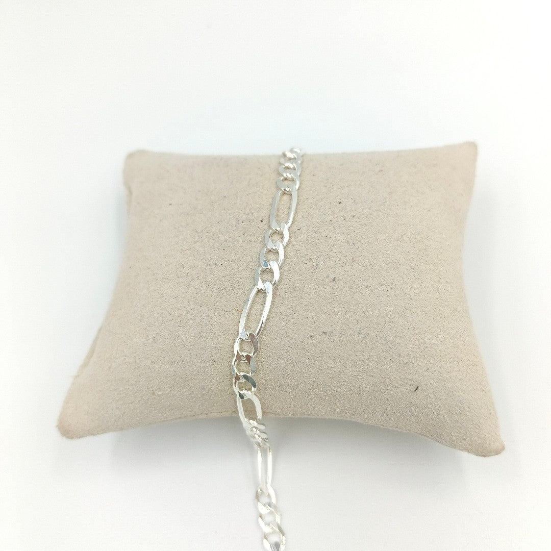 PULSERA 3X1 PLATA .925 18 CM 5.53 GR (NUEVO)