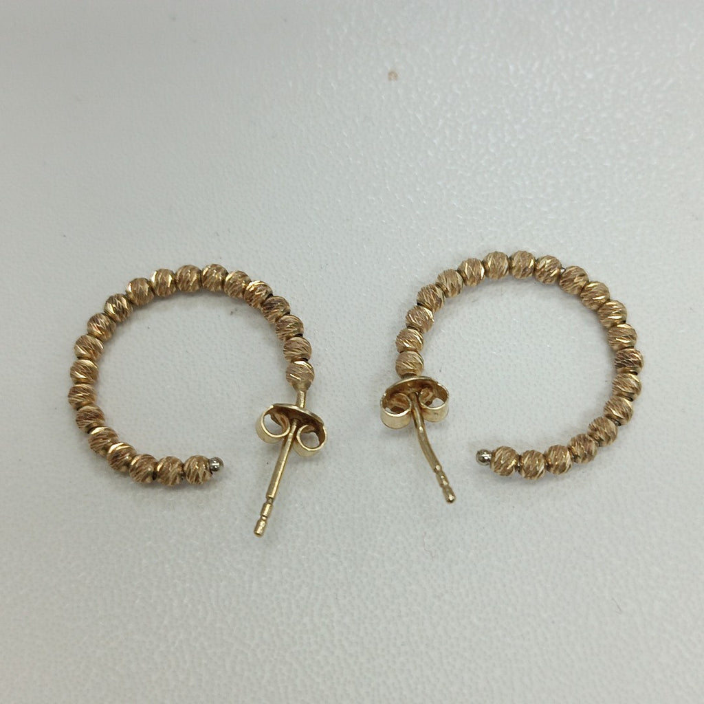 ARETES PAR ORO 14 K 2.8 GRMS (SEMINUEVO)