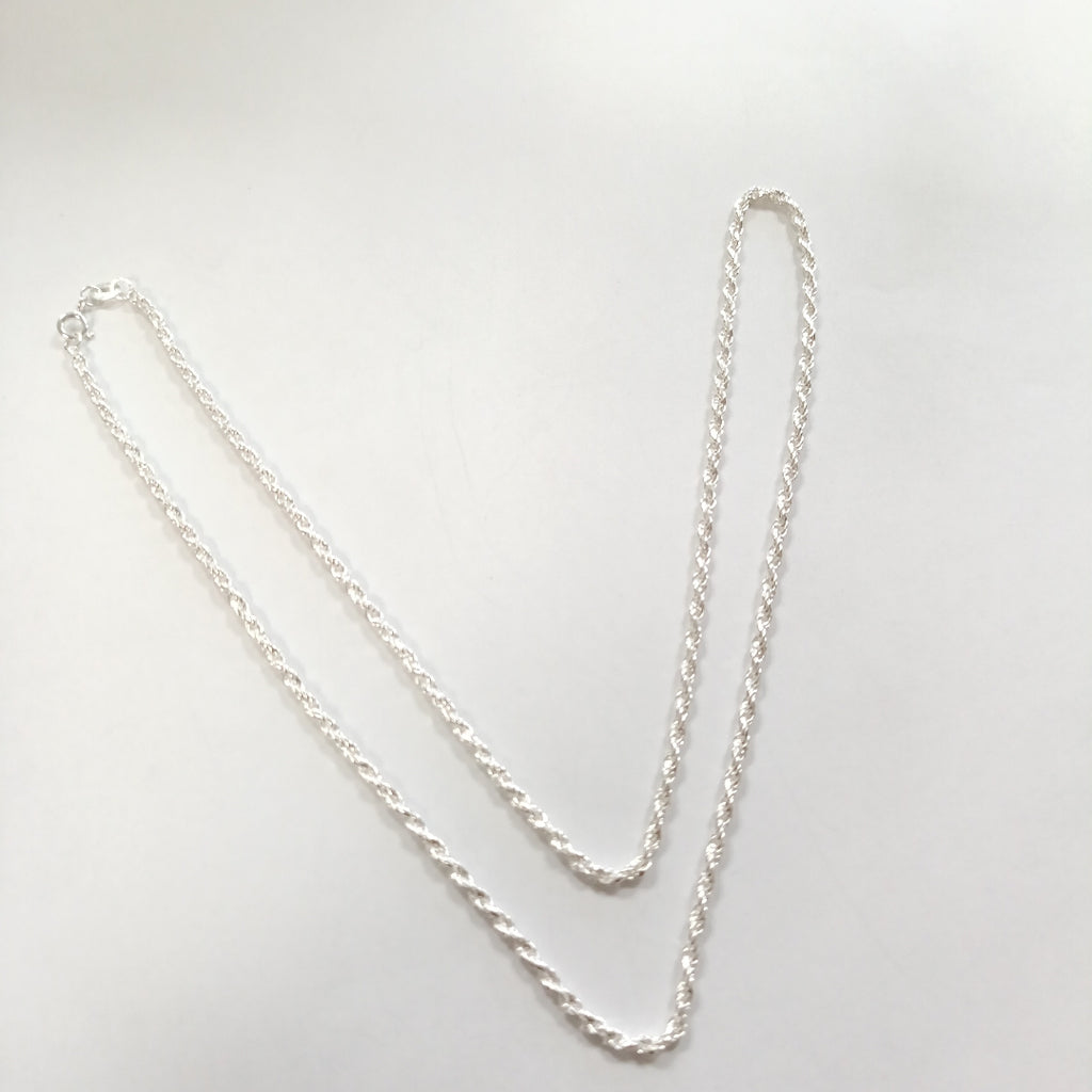 CADENA TORZAL PLATA .925 55 CM 9.62 GR (NUEVO)