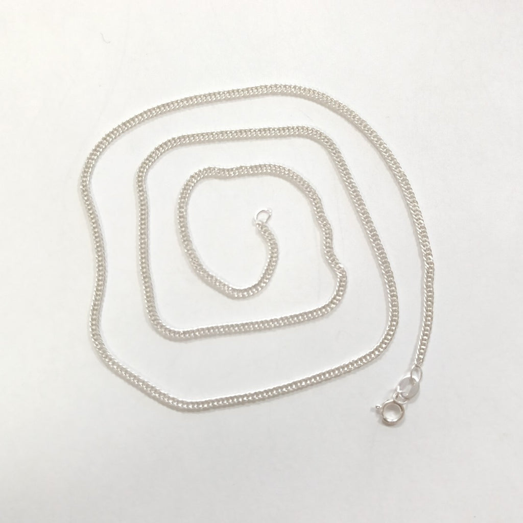 CADENA BARBADA PLATA .925 50 CM 4.12 GR (NUEVO)