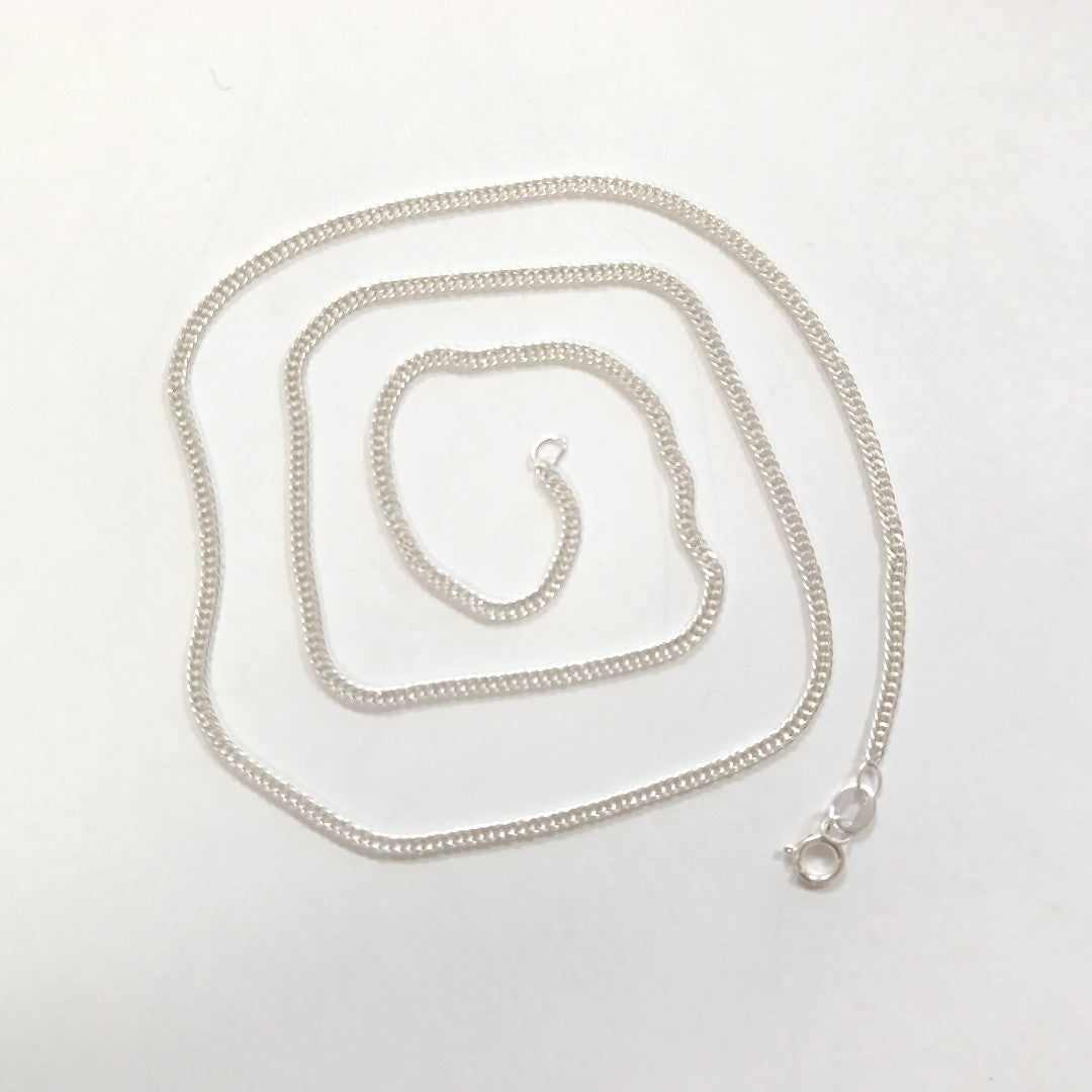 CADENA BARBADA PLATA .925 50 CM 4.12 GR (NUEVO)