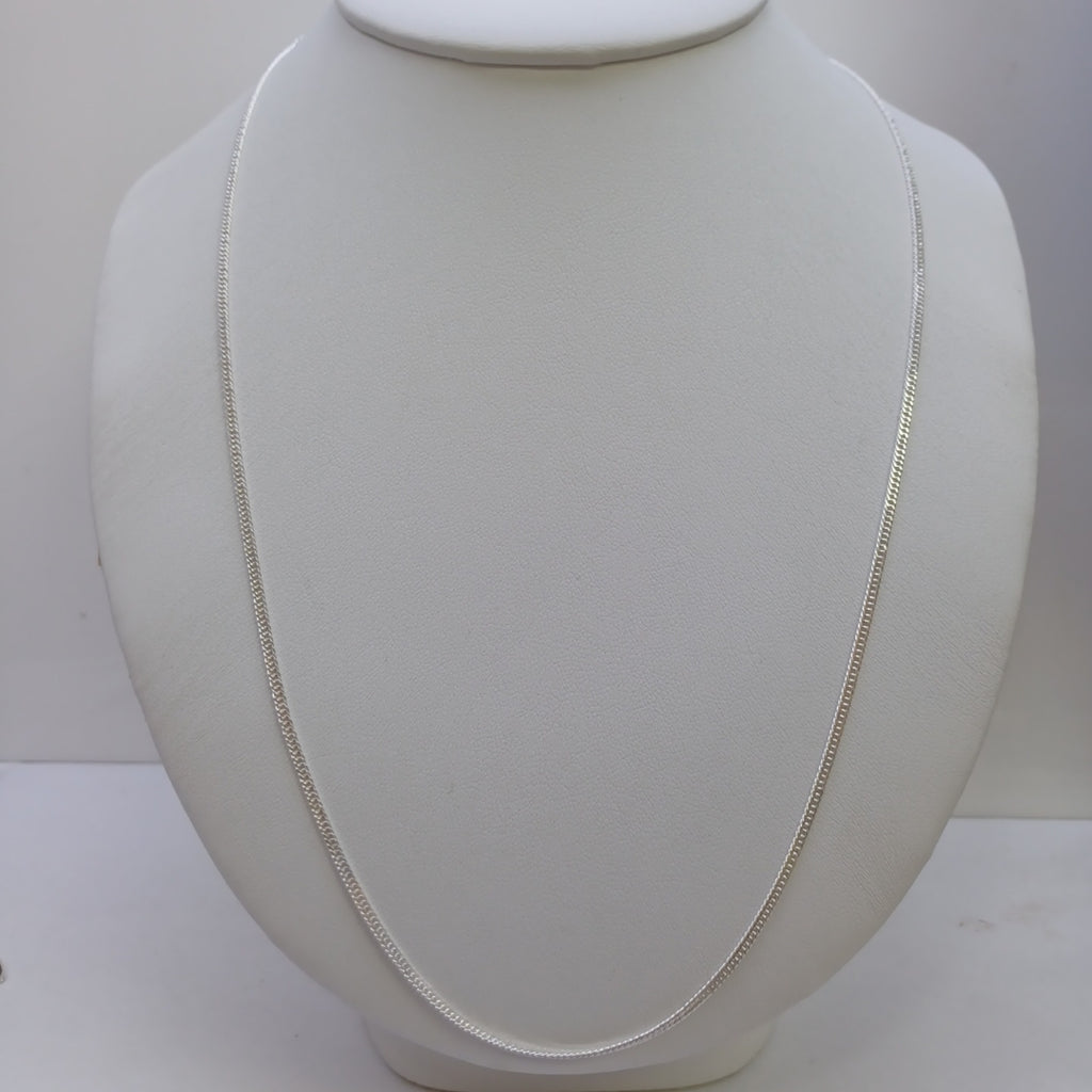 CADENA BARBADA PLATA .925 60 CM 5.02 GR (NUEVO)