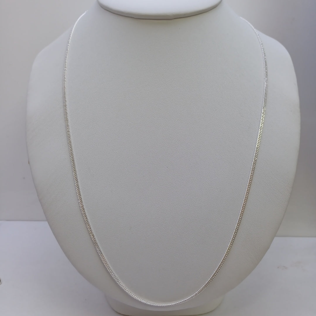 CADENA BARBADA PLATA .925 60 CM 5.02 GR (NUEVO)