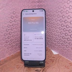 CELULAR OPPO A6 PRO CPH2781 (2025) 256 GB 8 GB RAM (SEMINUEVO)