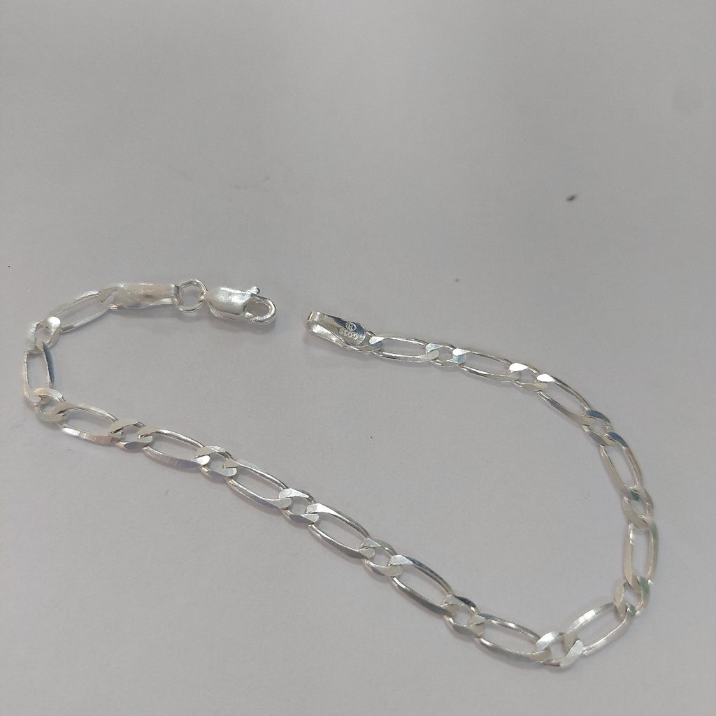 PULSERA TEJIDO 1X1 PLATA .925 18 CM 3.5 GR (NUEVO)