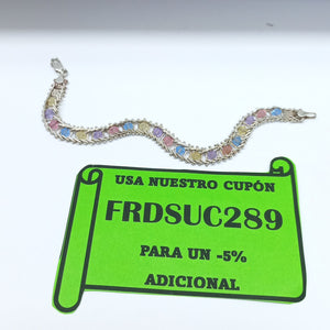 CADENA, PULSERA PLATA 46.2 GRMS (SEMINUEVO)