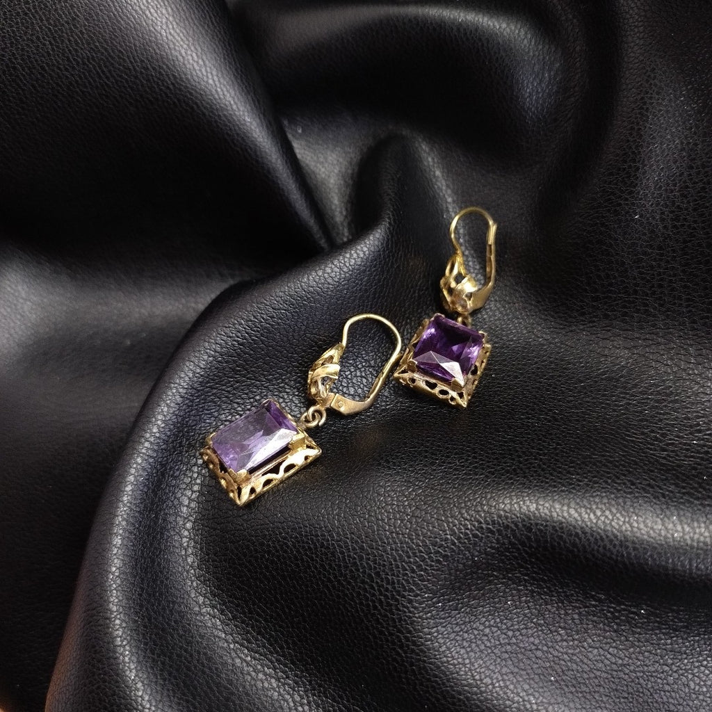 ARETES PAR ORO 8 K 3.7 GRMS (SEMINUEVO)