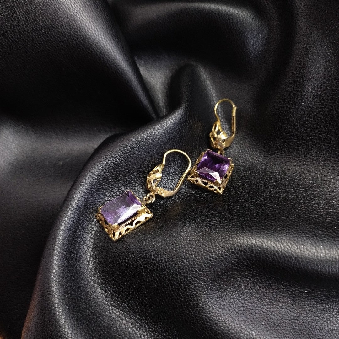ARETES PAR ORO 8 K 3.7 GRMS (SEMINUEVO)