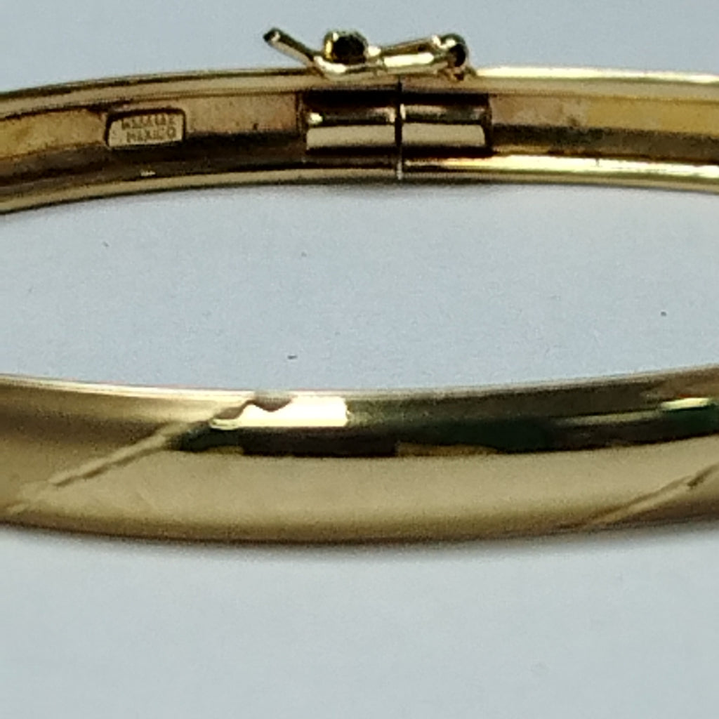PULSERA RIGIDA ORO 14 K 5.2 GRMS (SEMINUEVO)