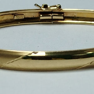 PULSERA RIGIDA ORO 14 K 5.2 GRMS (SEMINUEVO)
