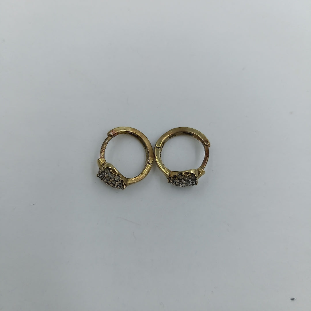 ARRACADAS PAR ORO 8 K 1.5 GRMS (SEMINUEVO)