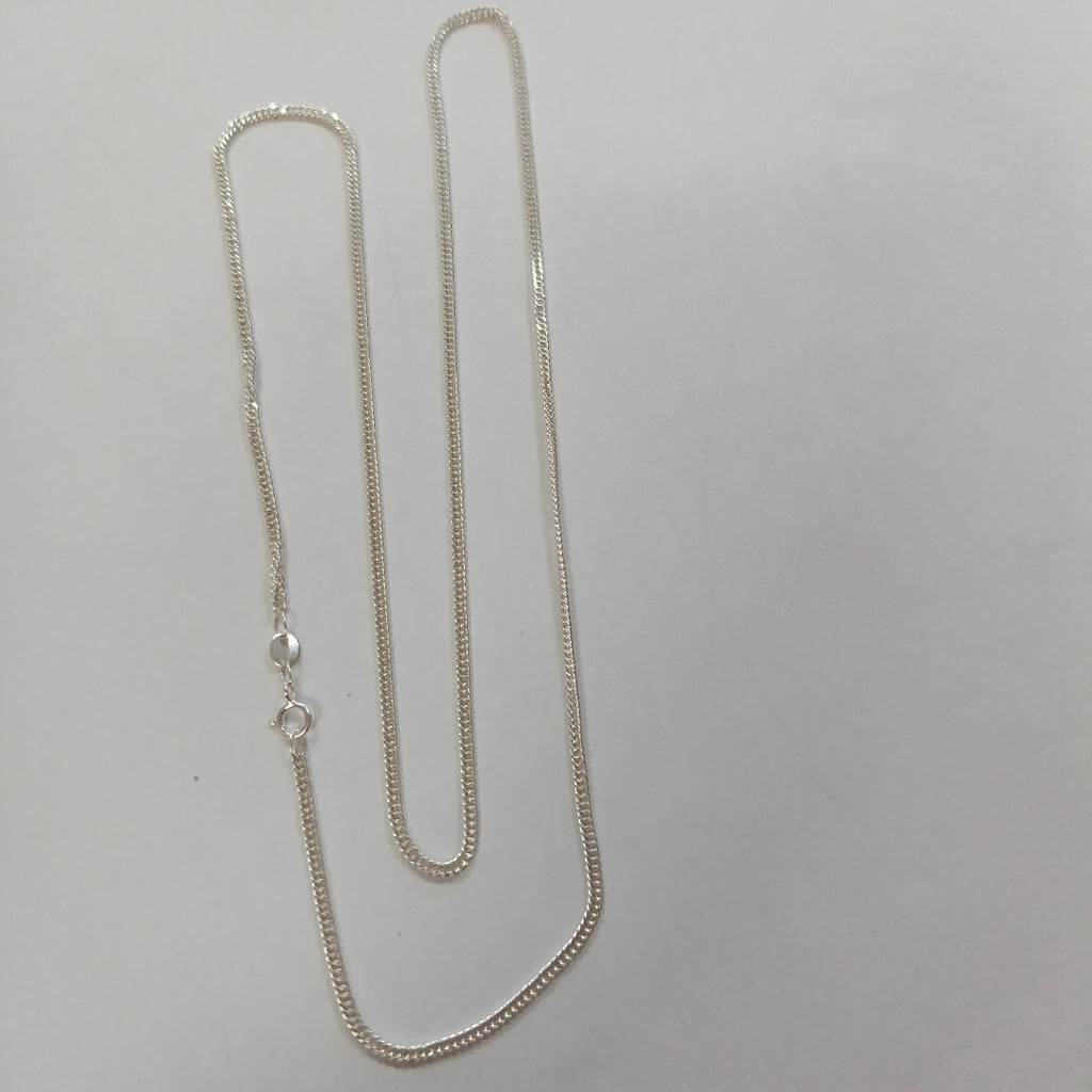CADENA BARBADA PLATA .925 60 CM 5.02 GR (NUEVO)