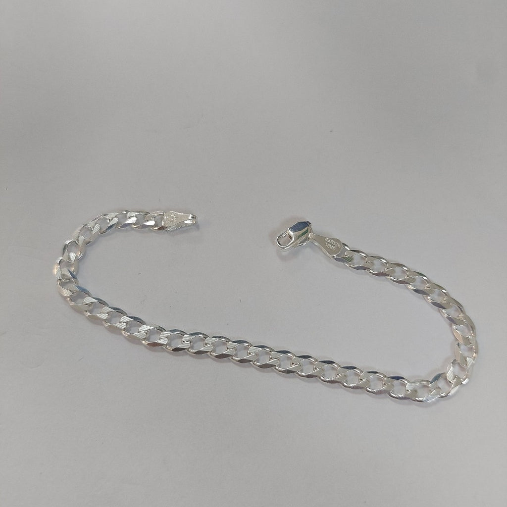 PULSERA BARBADA PLATA .925 18 CM 5.63 GR (NUEVO)