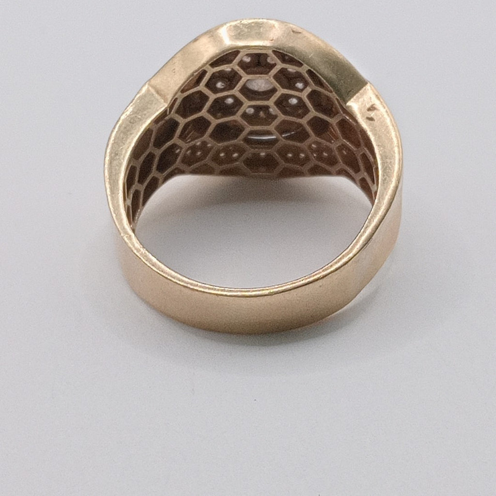 ANILLO ORO 10 K 6.6 GRMS (SEMINUEVO)