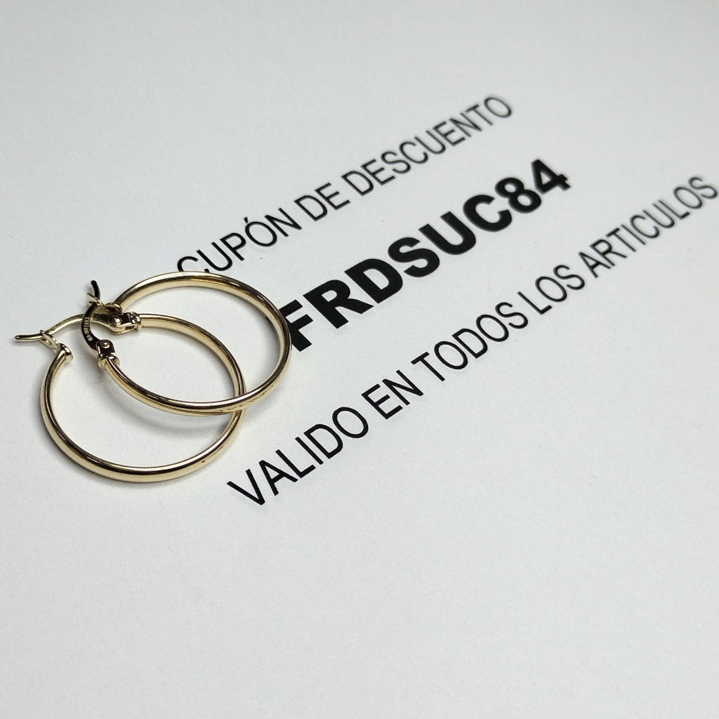 ARRACADAS ORO 14K 1.4 (NUEVO)