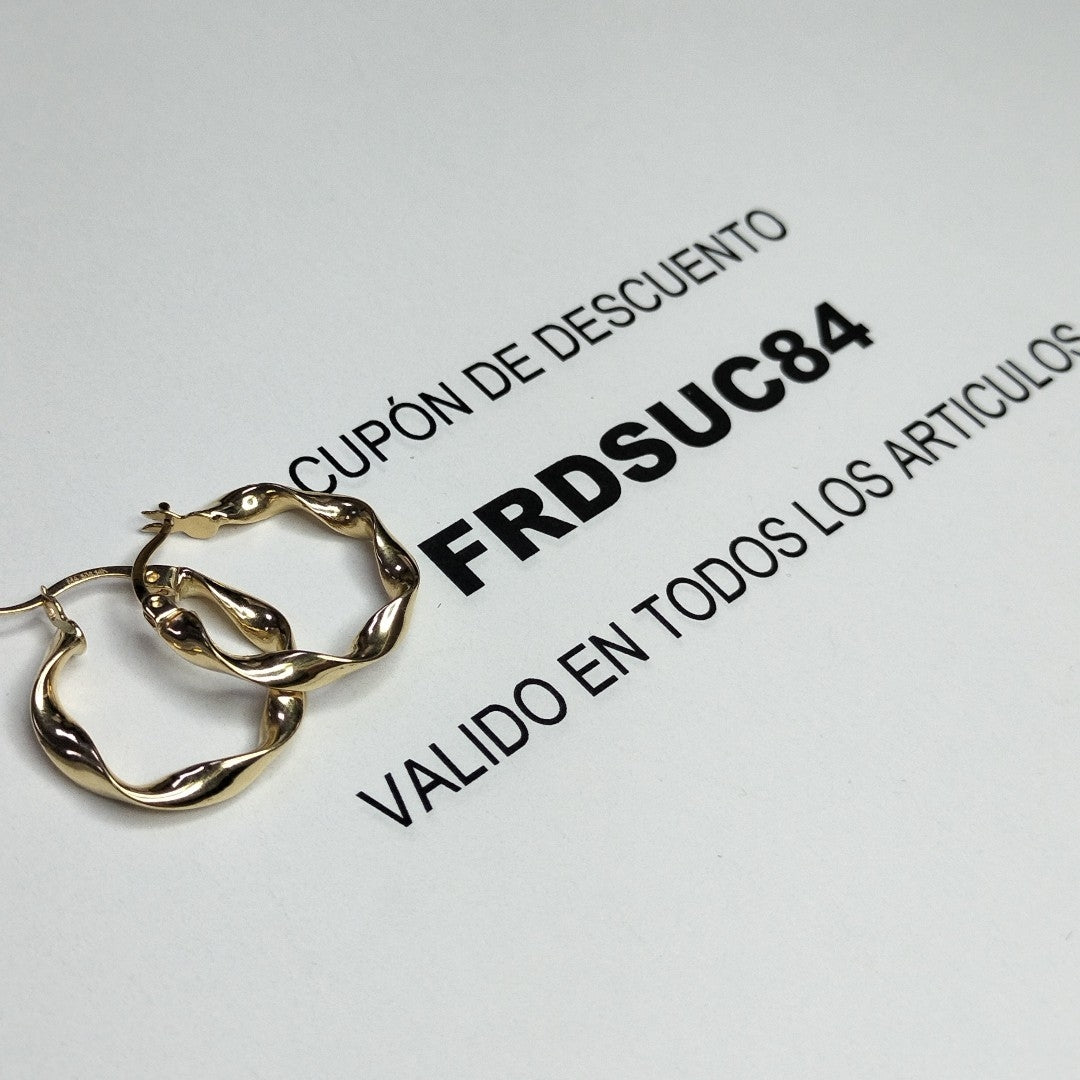 ARRACADAS ORO 14K 1.6 (NUEVO)
