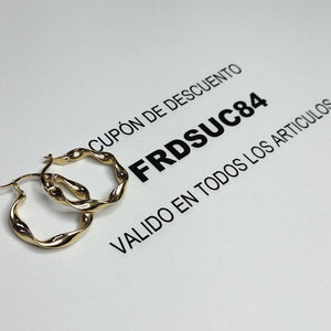 ARRACADAS ORO 14K 1.6 (NUEVO)