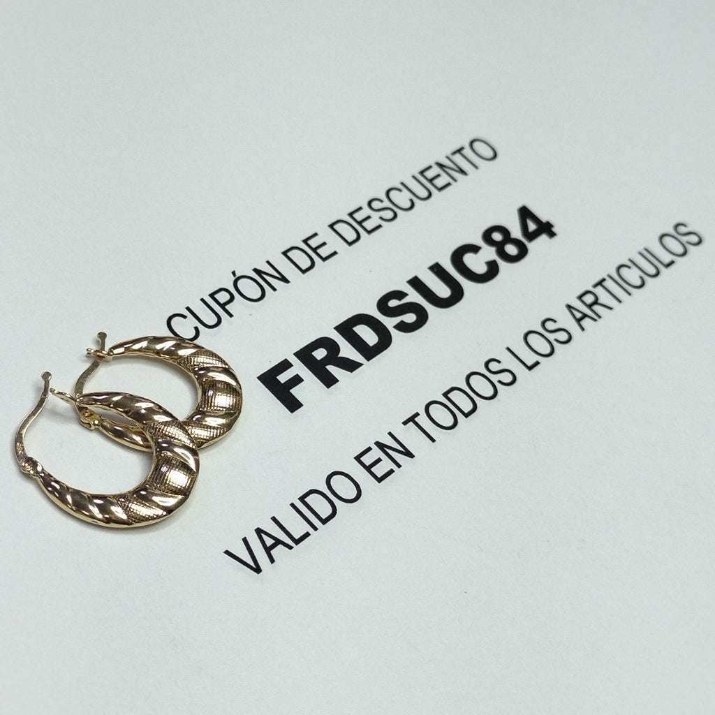ARRACADAS ORO 14K 1.2 (NUEVO)