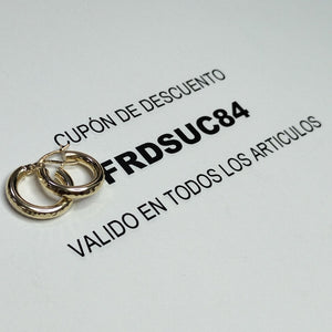 HUGGIES ORO 14K 1.4 (NUEVO)