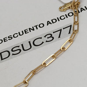 PULSERA ORO 14 K 3.6 GRMS (SEMINUEVO)