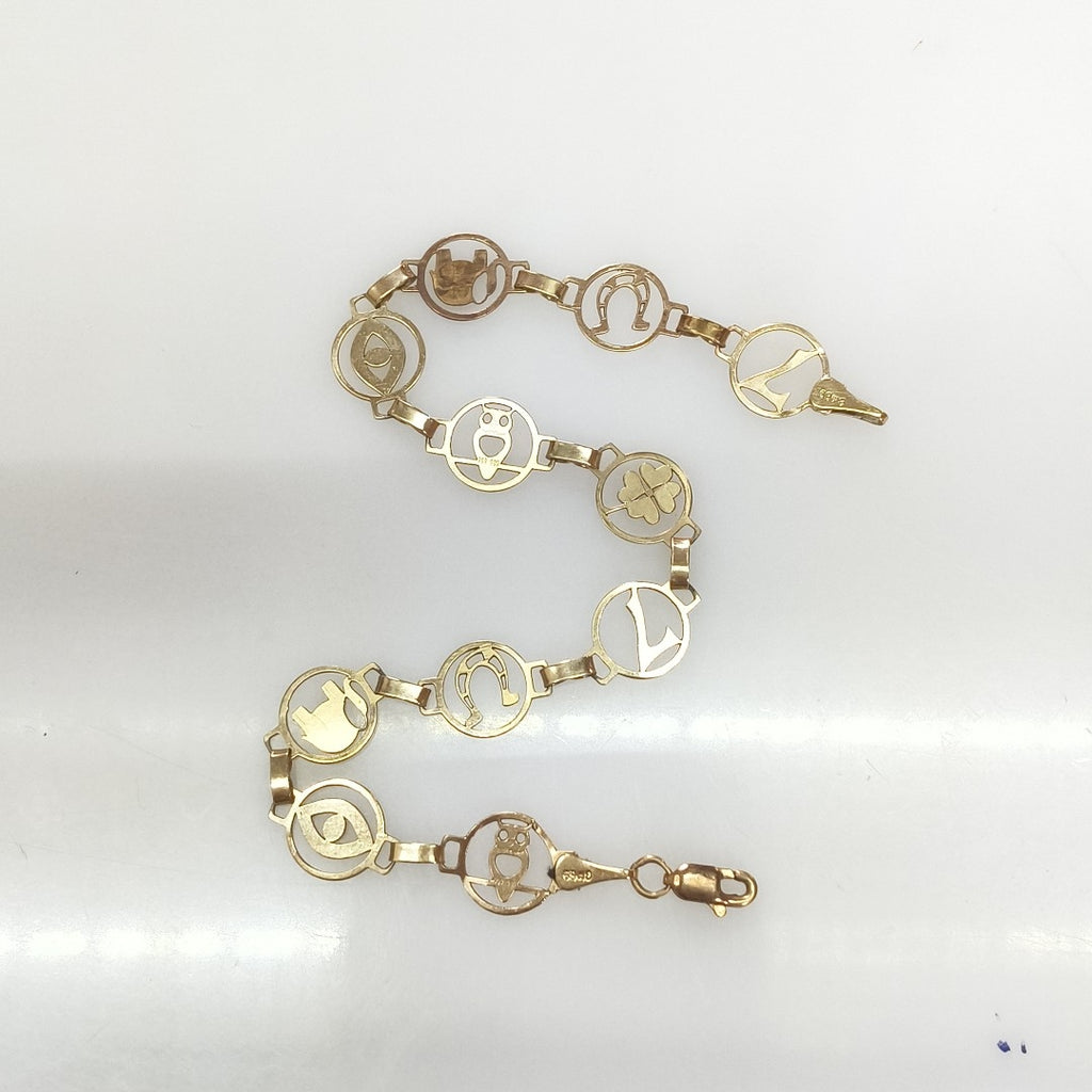PULSERA ORO 10 K 3.2 GRMS (SEMINUEVO)