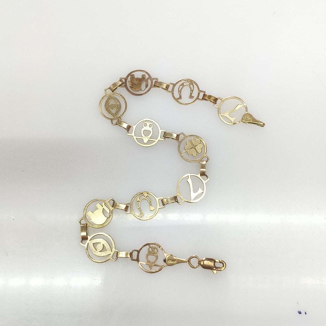 PULSERA ORO 10 K 3.2 GRMS (SEMINUEVO)
