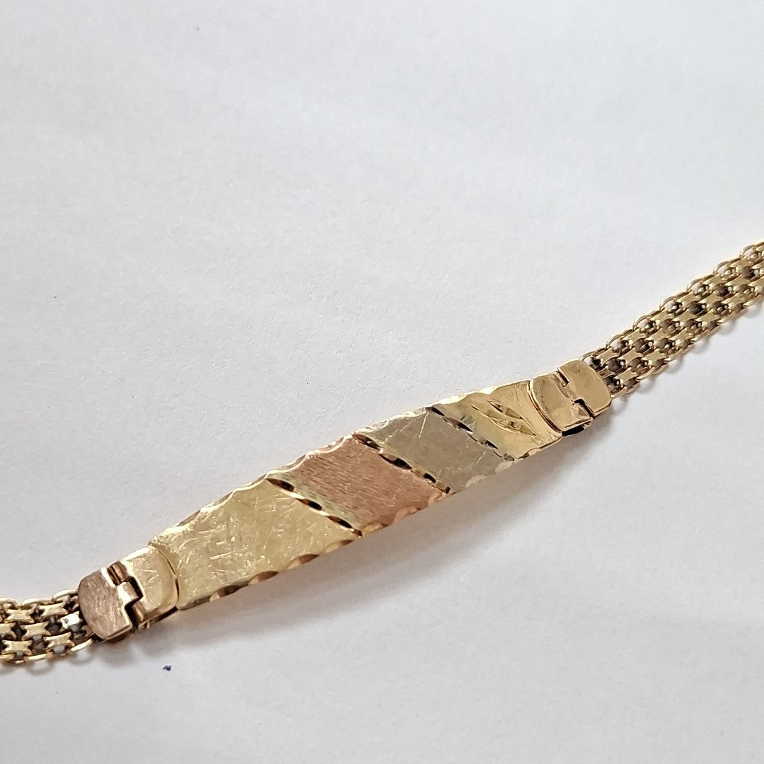 ESCLAVA ORO 10 K 5.2 GRMS (SEMINUEVO)