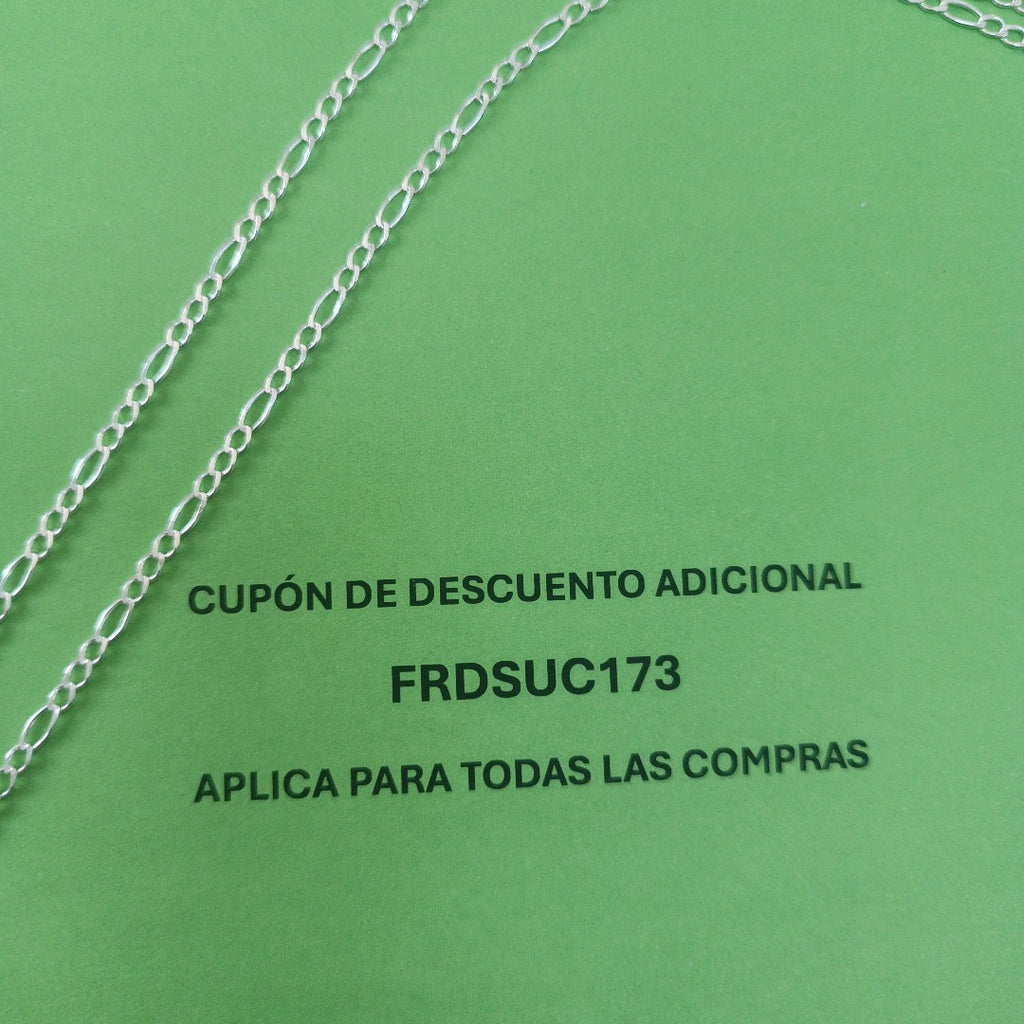 CADENA 3X1 PLATA .925 60 CM 4.82 GR (NUEVO)