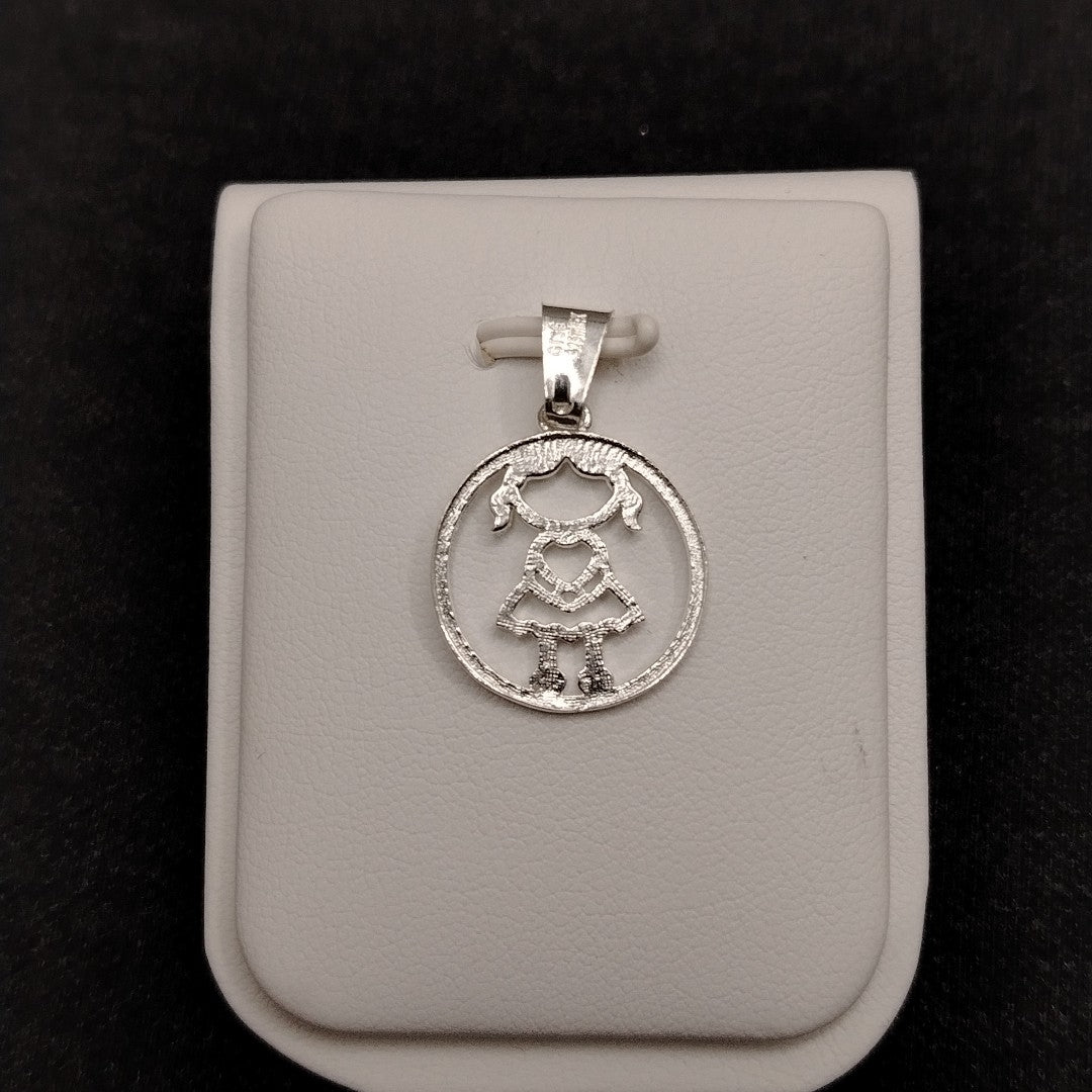 DIJE NIÑA PLATA .925 1.8 GR (NUEVO)