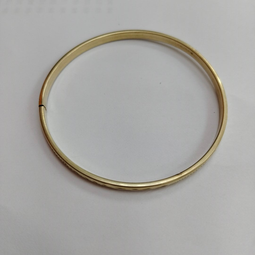 PULSERA RIGIDA ORO 10 K 4.9 GRMS (SEMINUEVO)