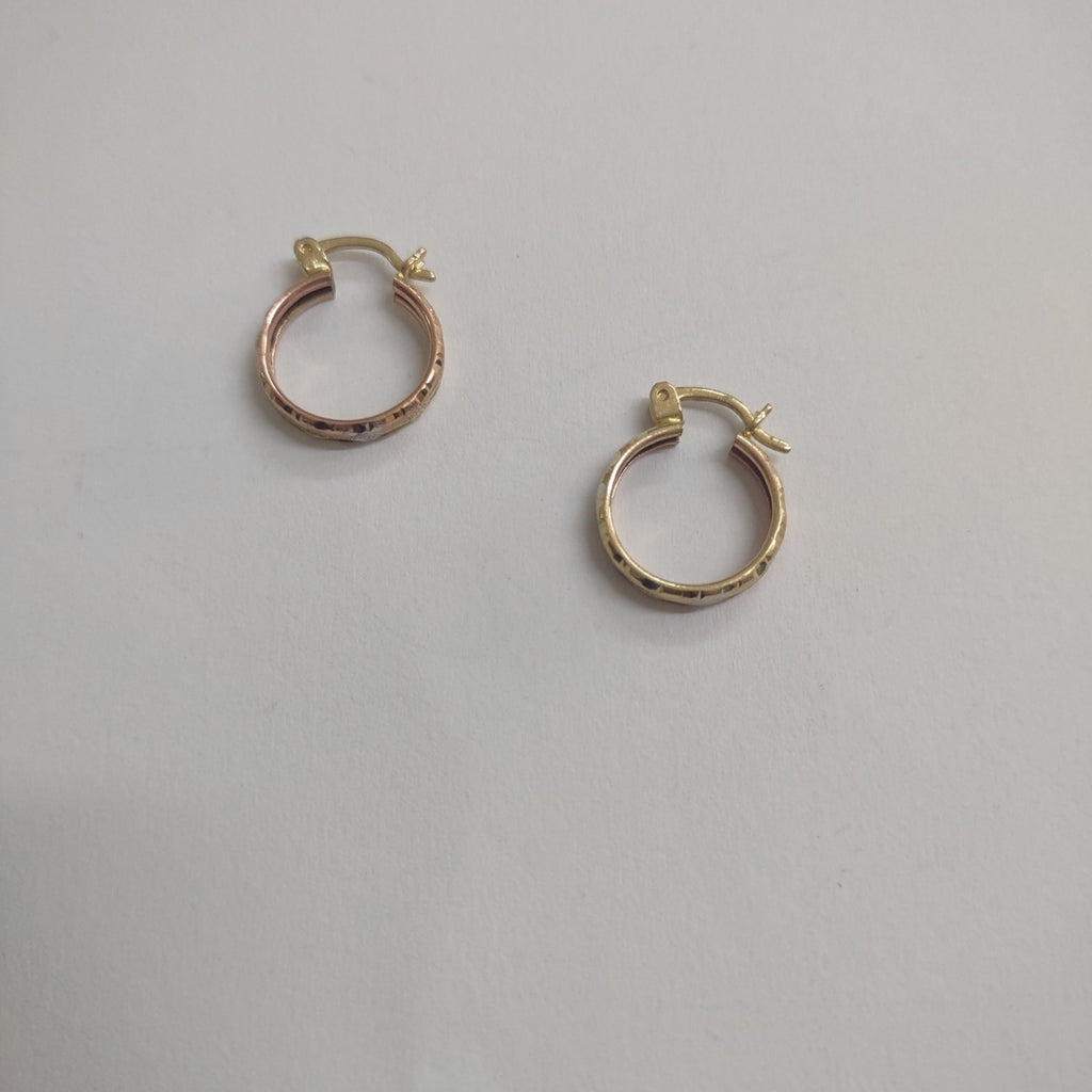 ARRACADAS PAR ORO 10 K 1.4 GRMS (SEMINUEVO)
