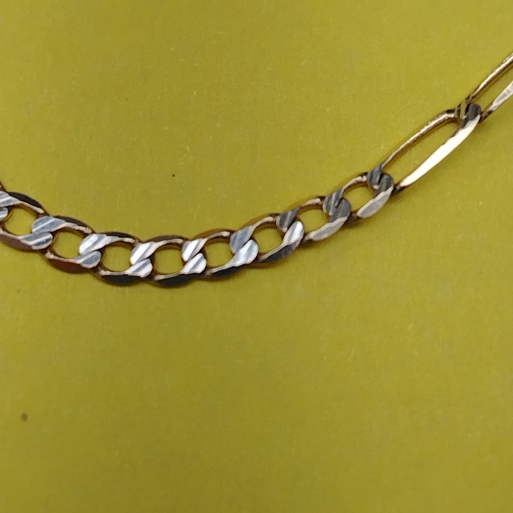 CADENA ORO, RODIADO 14 K 4.3 GRMS (SEMINUEVO)
