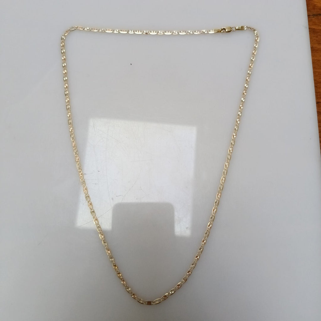CADENA ORO, ORO COMBINADO 10 K 4.3 GRMS (SEMINUEVO)