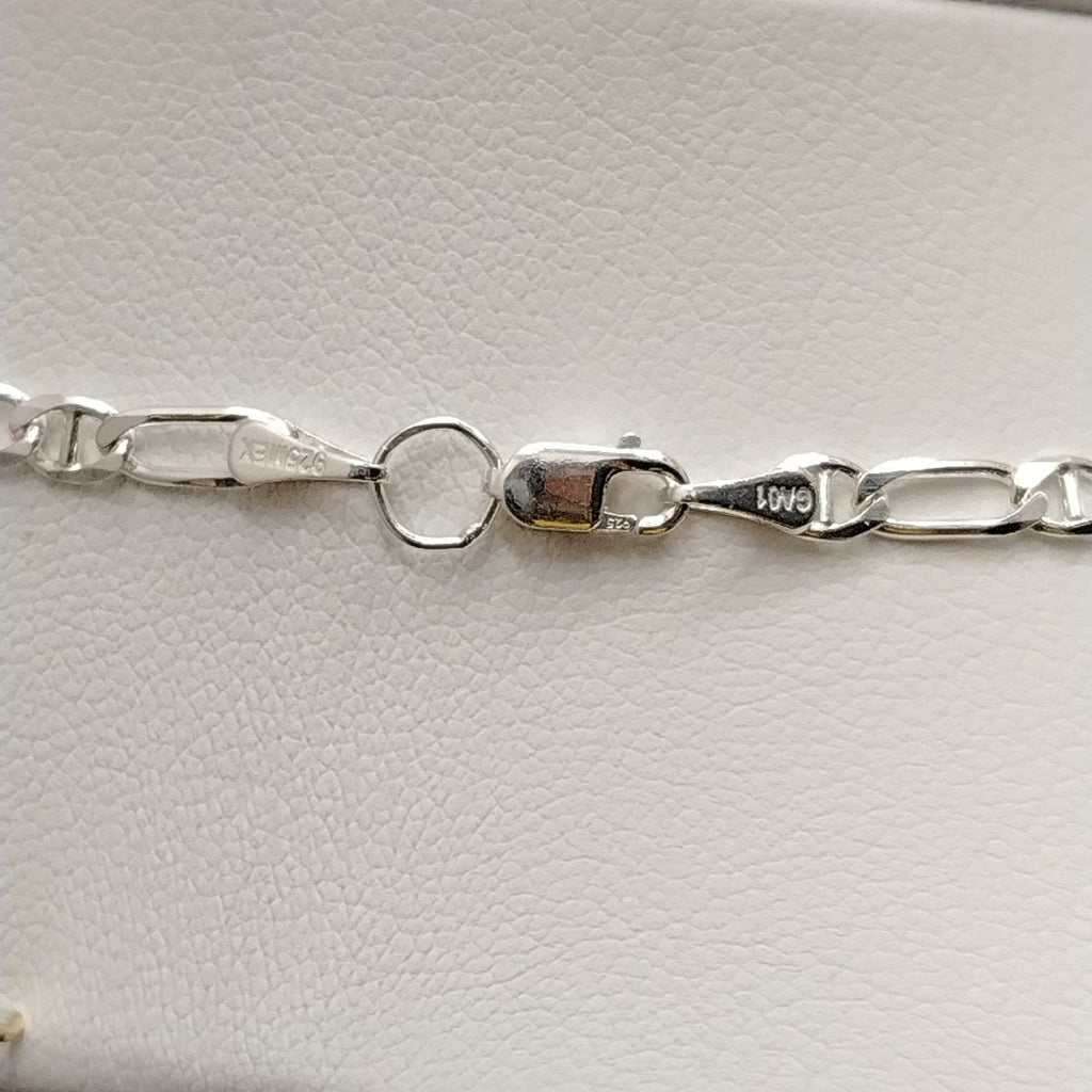 CADENA TEJIDO 3X1 PLATA .925 60 CM 8.2 GR (NUEVO)