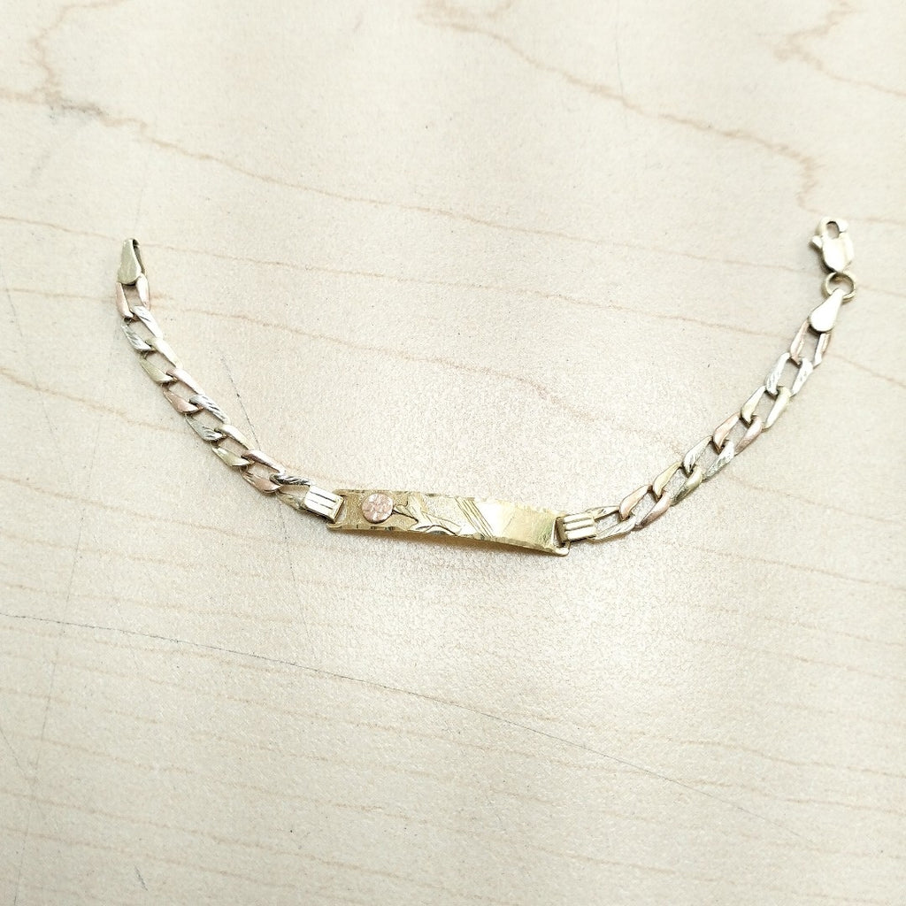 ESCLAVA ORO COMBINADO 10 K 2 GRMS (SEMINUEVO)