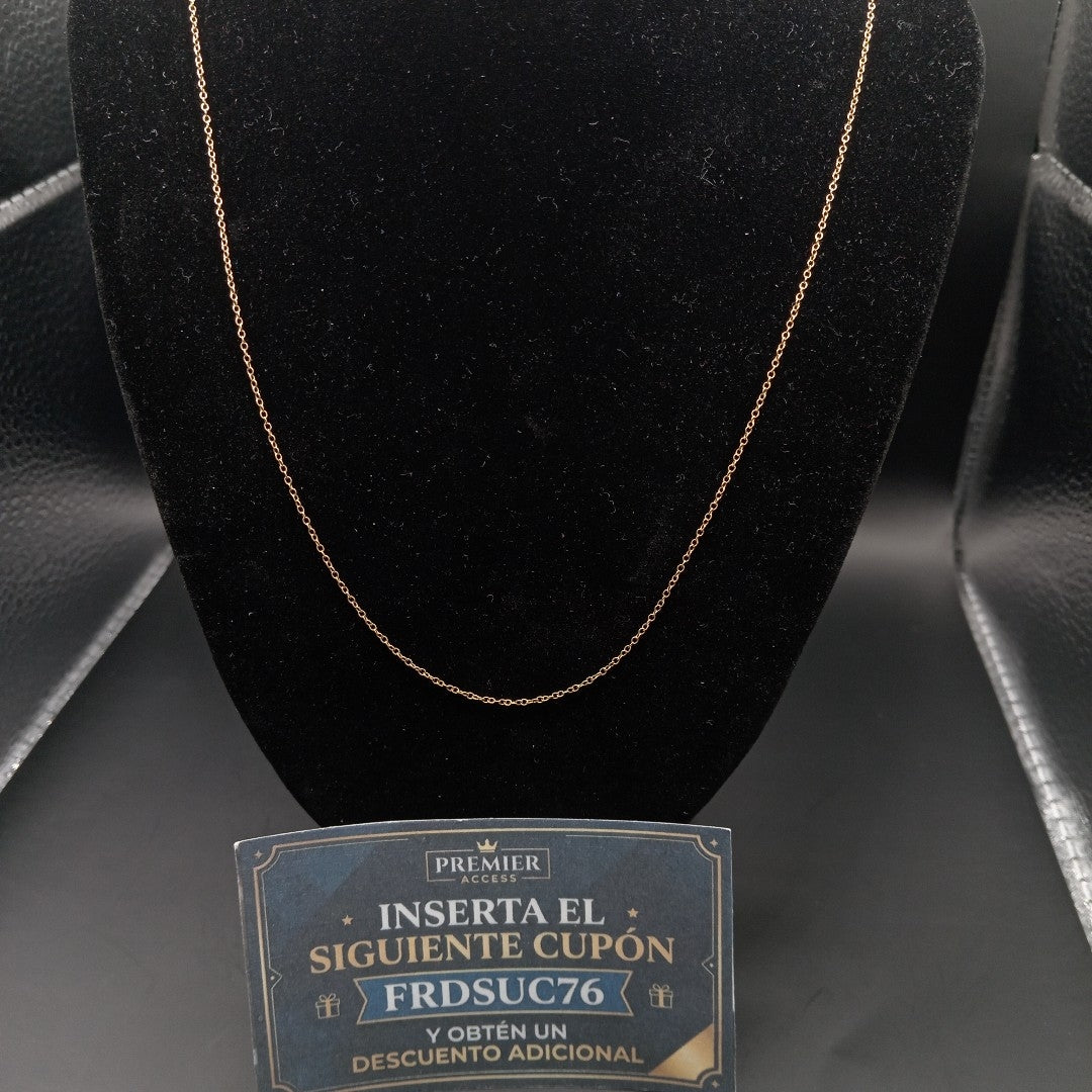 GARGANTILLA ORO 14 K 1.2 GRMS (SEMINUEVO)