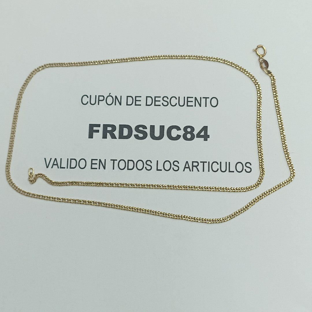 CADENA ORO 10 K 3.5 GRMS (SEMINUEVO)