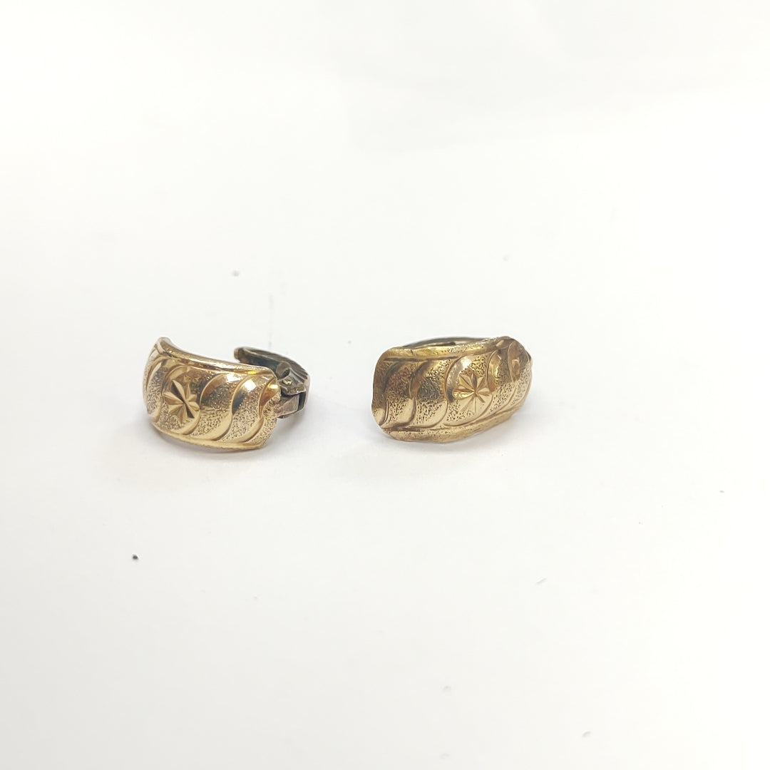 ARETES PAR ORO 14 K 2,40 GRMS (SEMINUEVO)