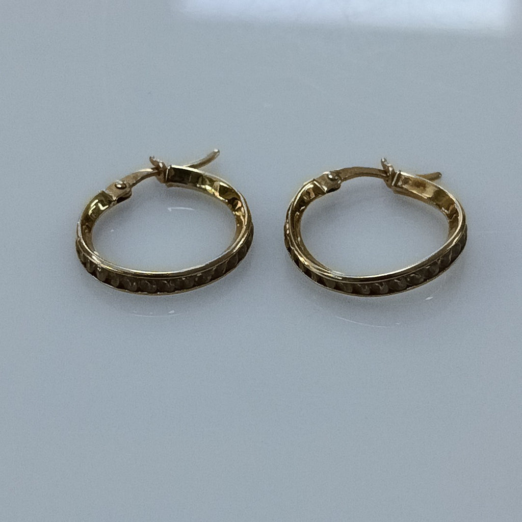 ARETES PAR ORO 14 K 1.5 GRMS (SEMINUEVO)