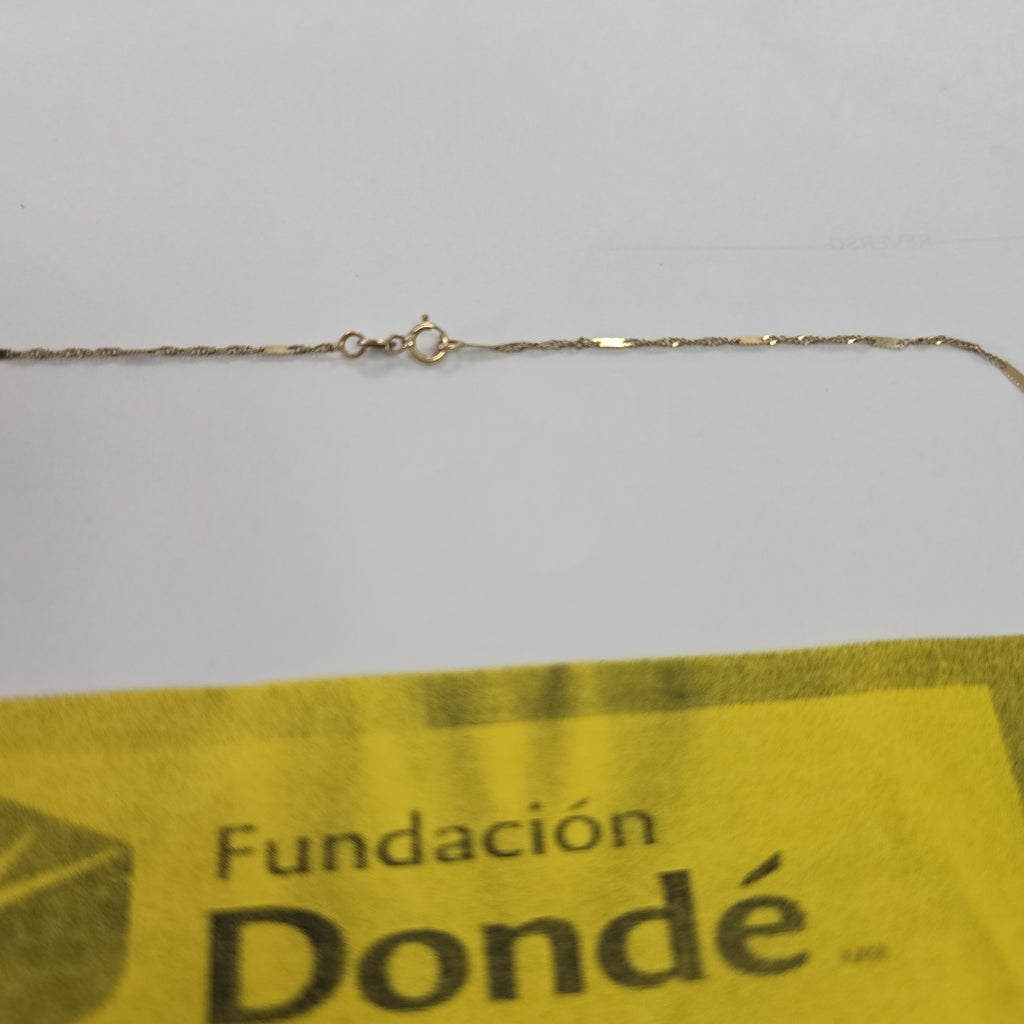 CADENA ORO 10 K 1.3 GRMS (SEMINUEVO)