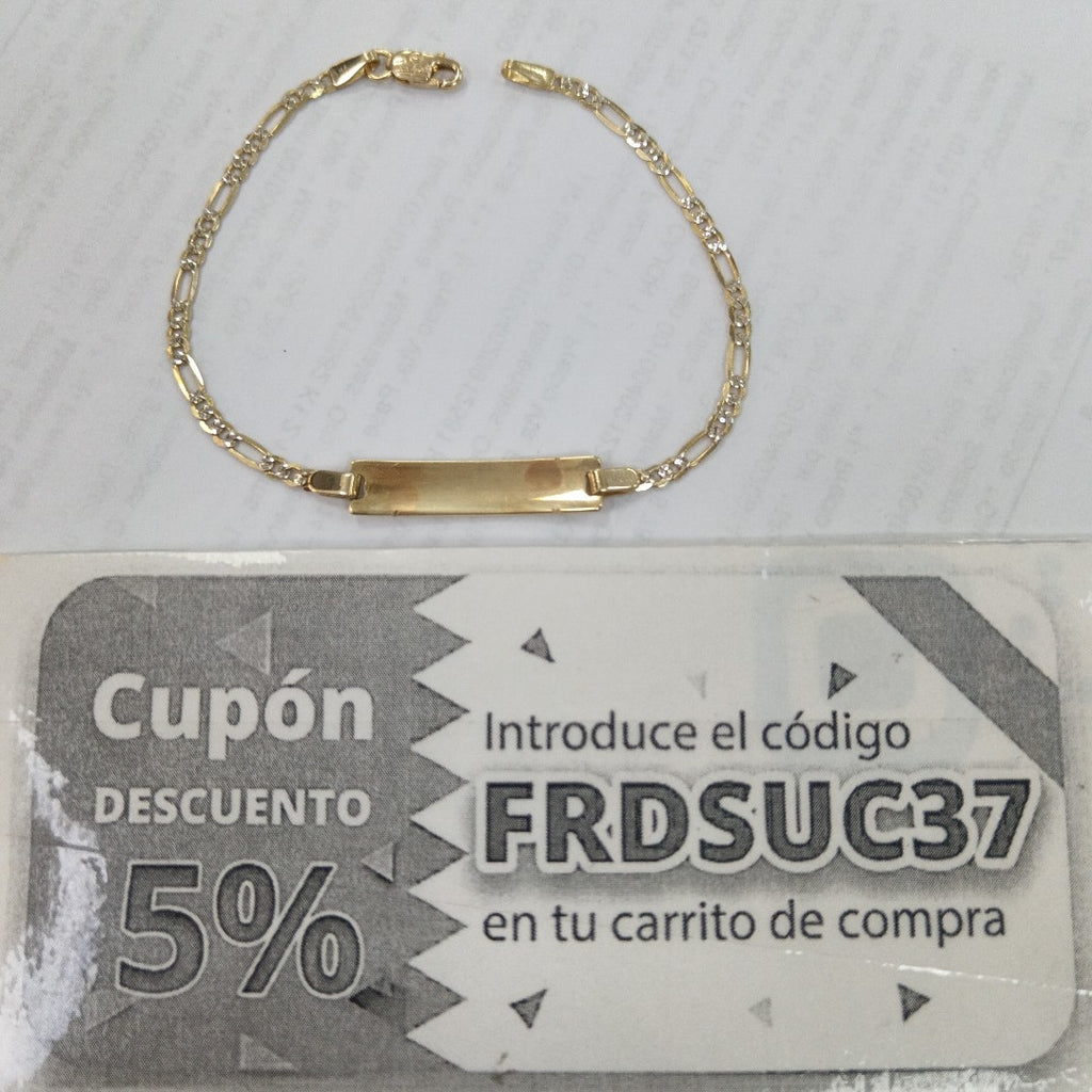 ESCLAVA ORO 14 K 2,80 GRMS (SEMINUEVO)