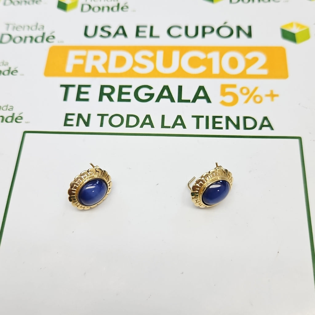 ARETES PAR ORO 10 K 4.7 GRMS (SEMINUEVO)