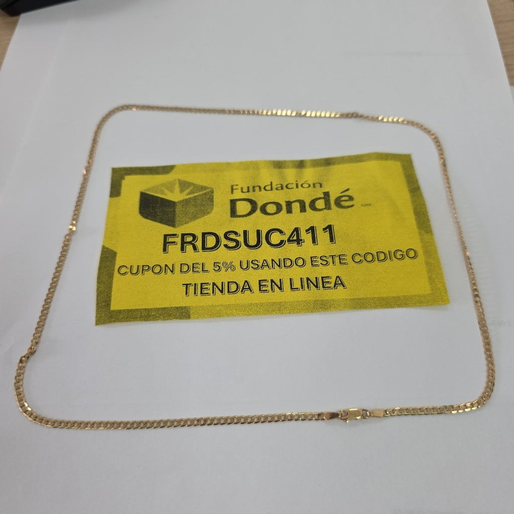 CADENA ORO 14 K 6.2 GRMS (SEMINUEVO)