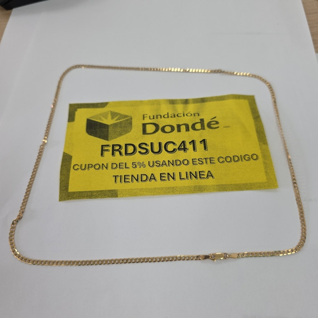 CADENA ORO 14 K 6.2 GRMS (SEMINUEVO)