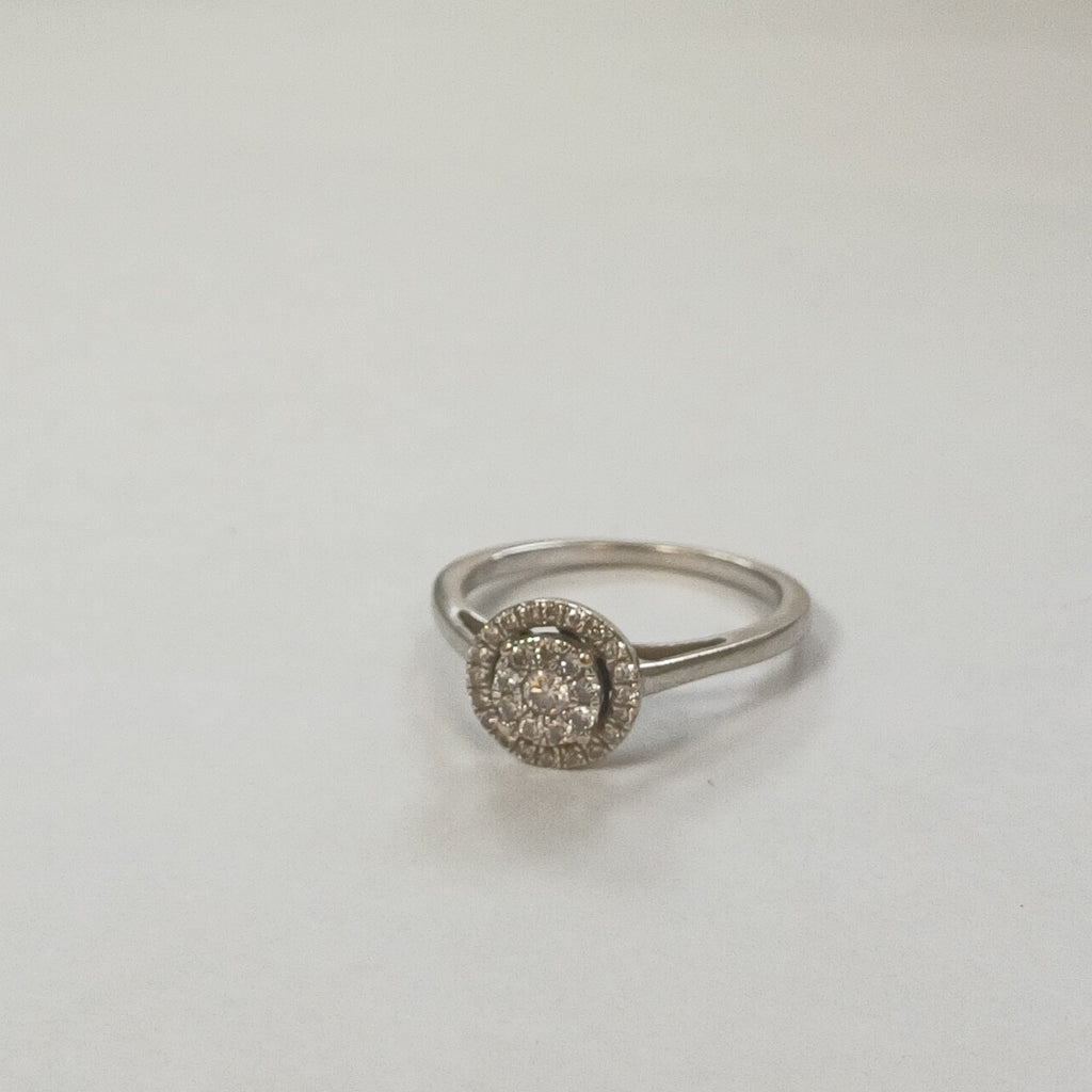 ANILLITO ORO BLANCO 14 K 2.6 GRMS (SEMINUEVO)