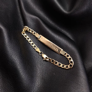 ESCLAVA ORO 14 K 3.1 GRMS (SEMINUEVO)