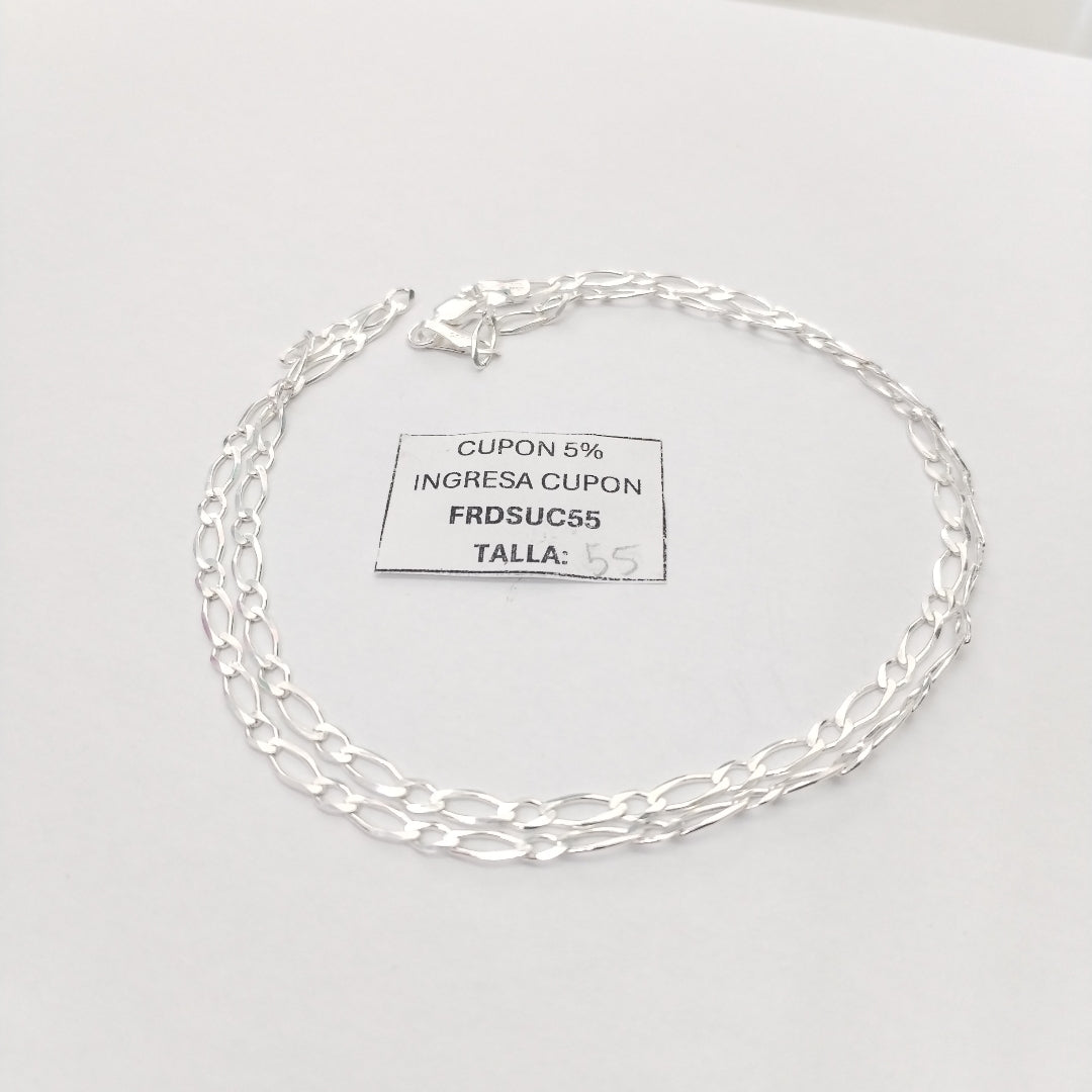 CADENA 1X1 PLATA .925 55 CM 6.72 GR (NUEVO)