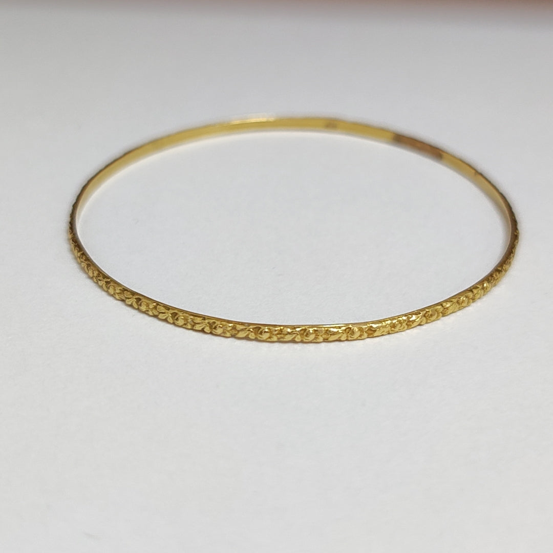 PULSERA RIGIDA ORO 18 K 7,10 GRMS (SEMINUEVO)
