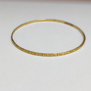 PULSERA RIGIDA ORO 18 K 7,10 GRMS (SEMINUEVO)
